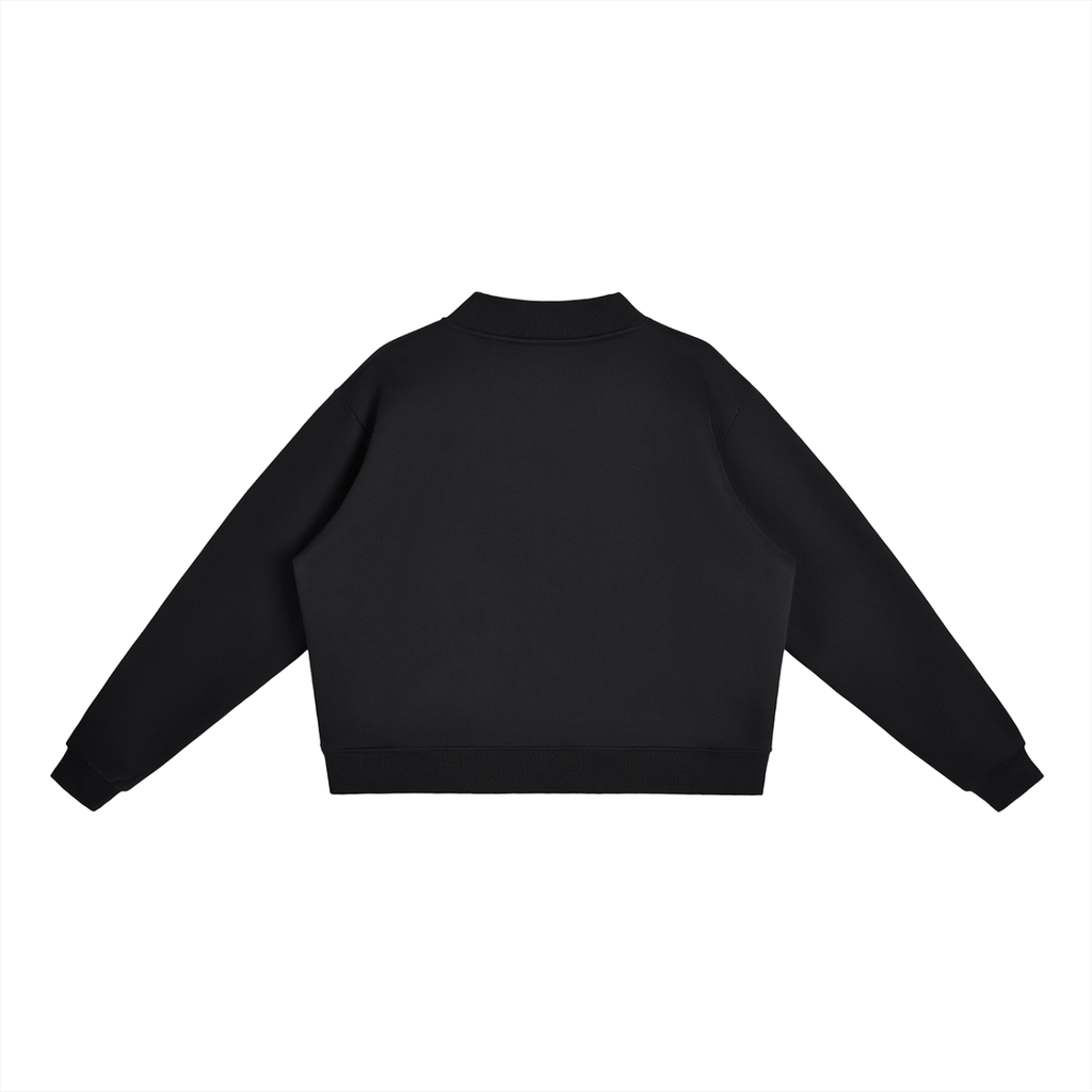 EIWMock Neck Crew Sweatshirt