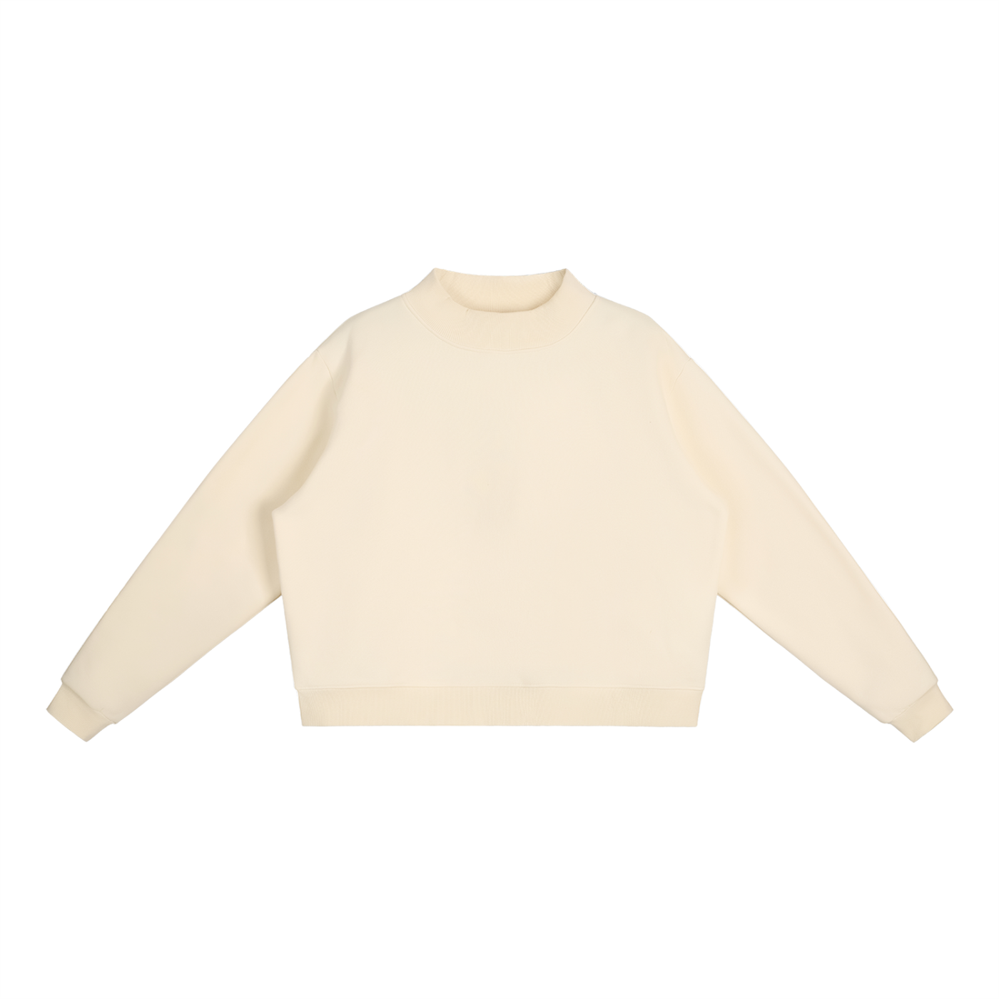 EIWMock Neck Crew Sweatshirt