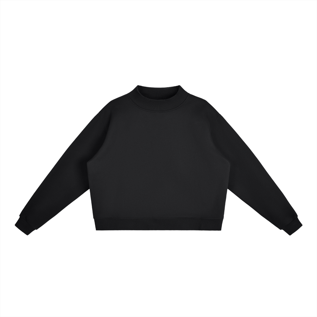 EIWMock Neck Crew Sweatshirt