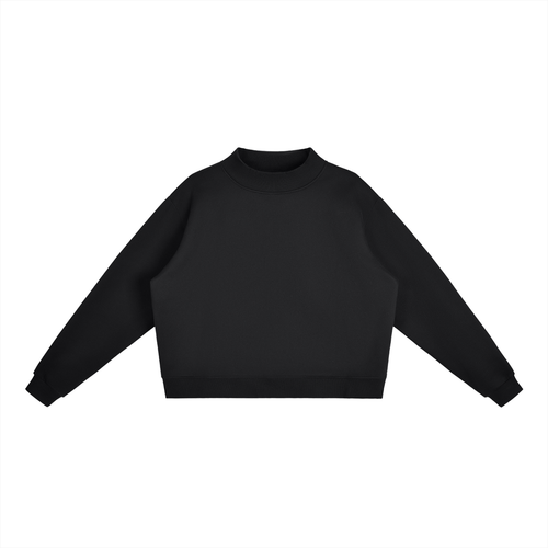 EIWMock Neck Crew Sweatshirt