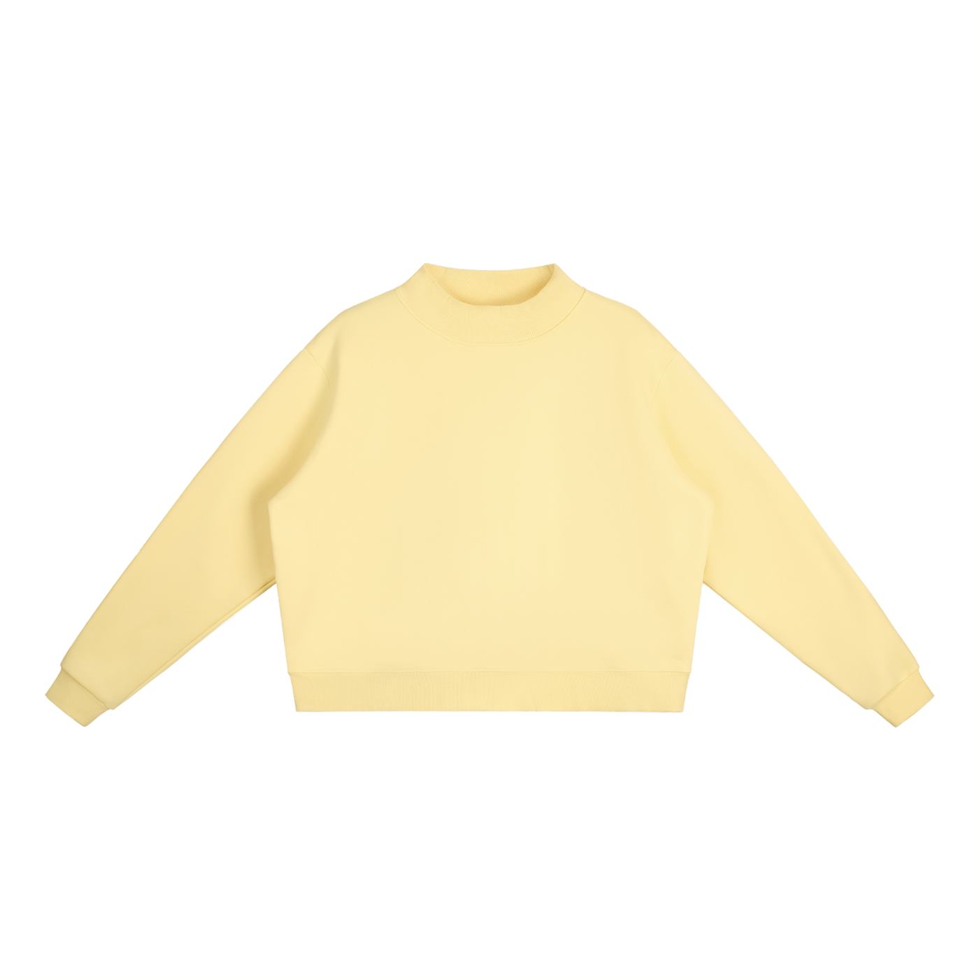 EIWMock Neck Crew Sweatshirt