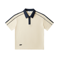 EIWContrast Collar Short-Sleeve Polo Shirt