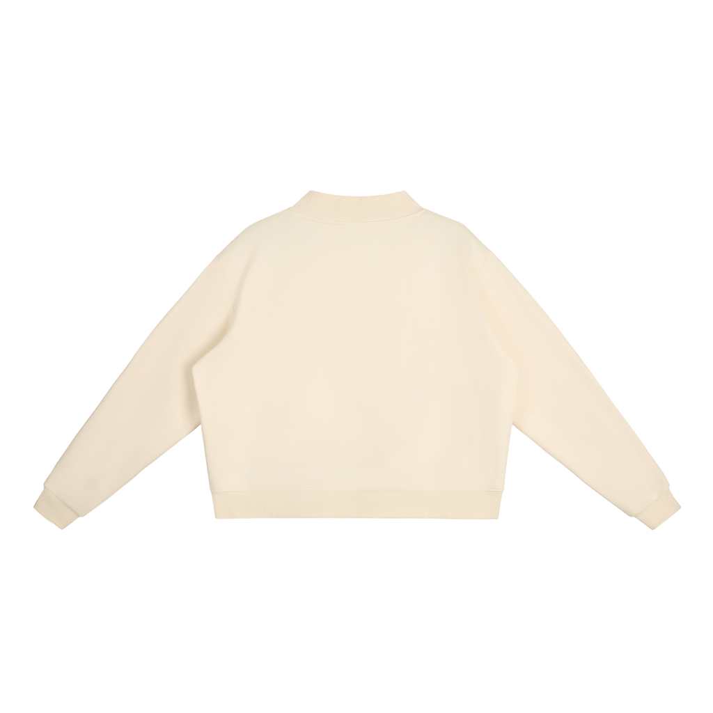 EIWMock Neck Crew Sweatshirt
