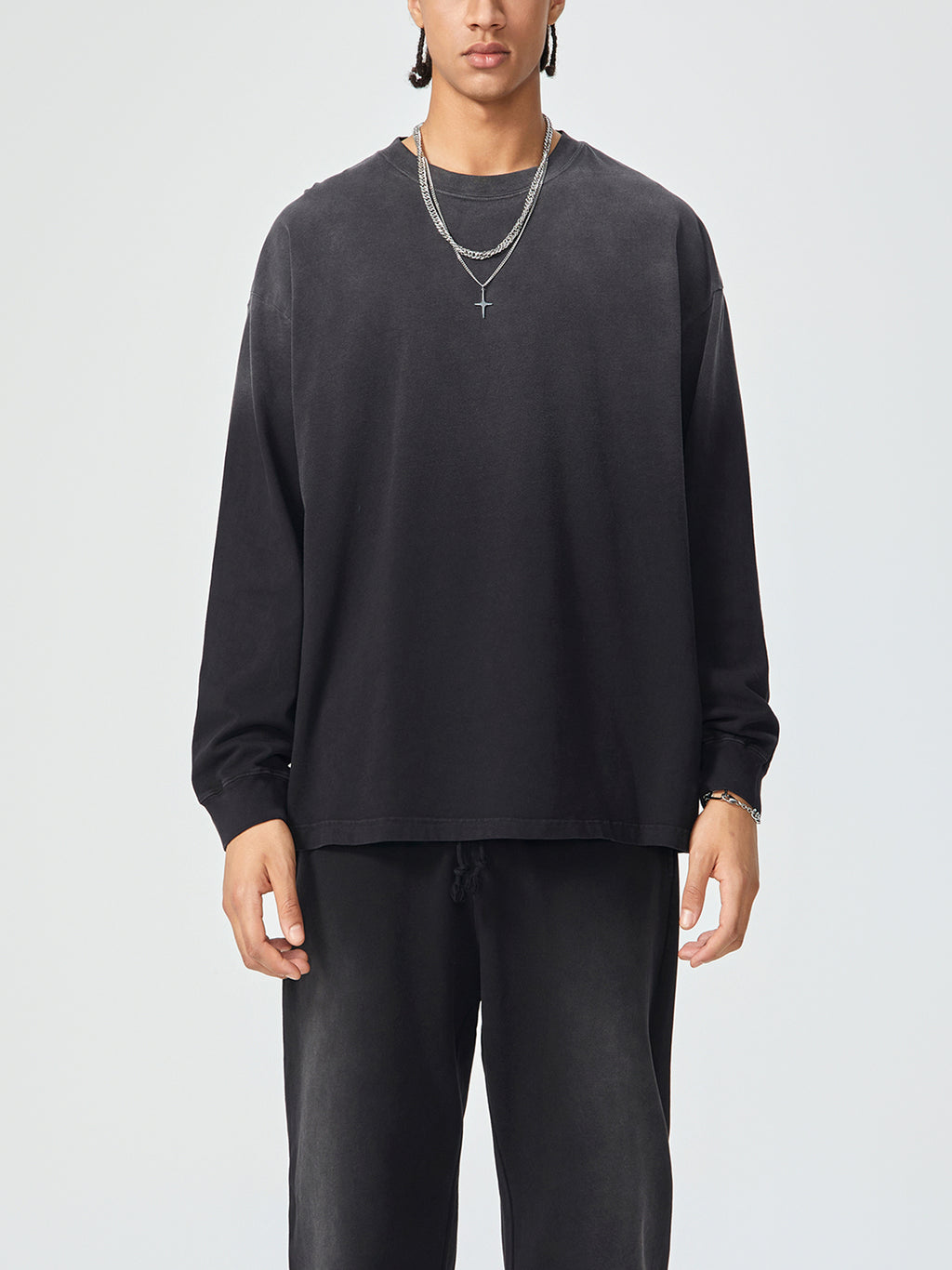 EIWGradient Washed Long Sleeve T-Shirt