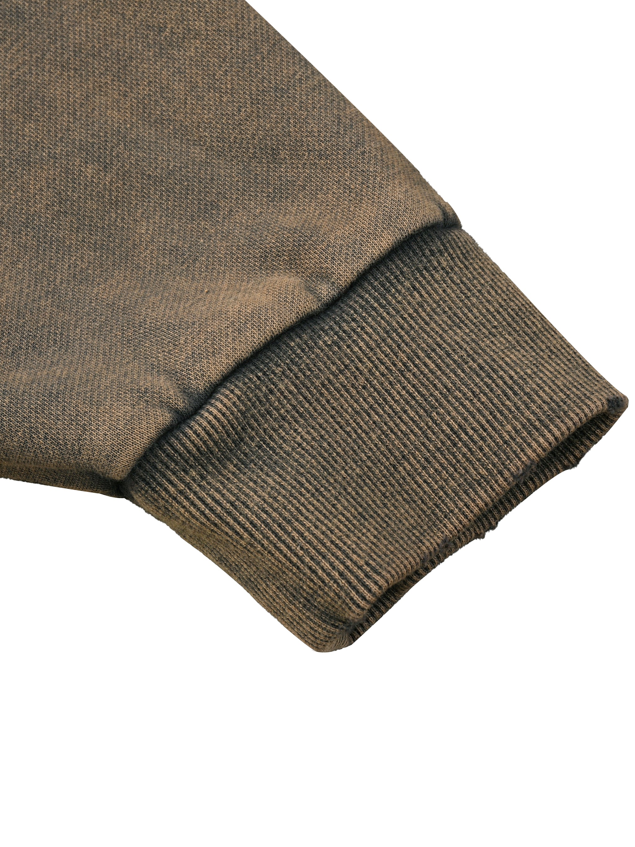 EIWVintage Washed BAGGY Frayed-Hem Hoodie