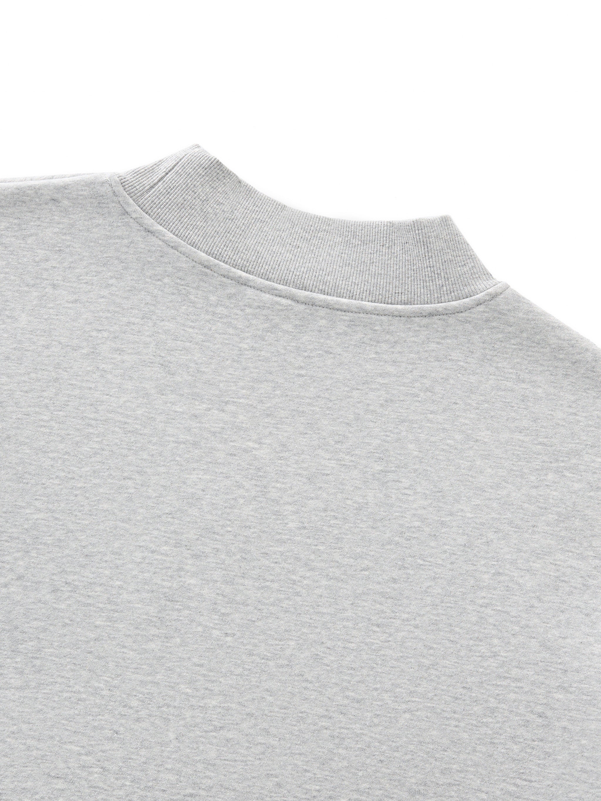 EIWMock Neck Crew Sweatshirt